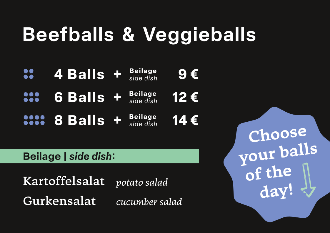 baller's place - beef and vegan balls Photo Menu 1