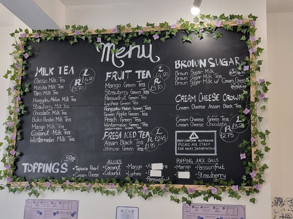 Itsa Boba Photo Menu 2