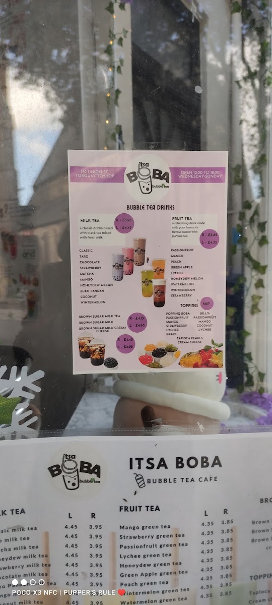 Itsa Boba Photo Menu 6