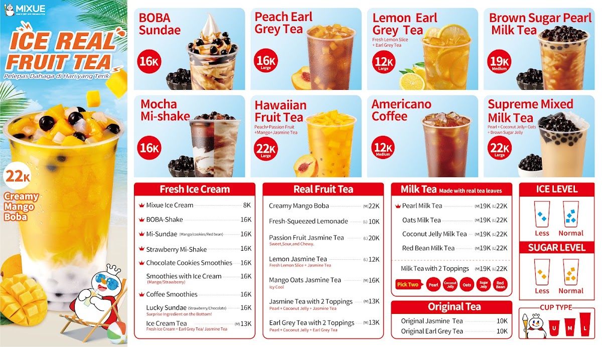 Mixue Bojong Indah Photo Menu 2