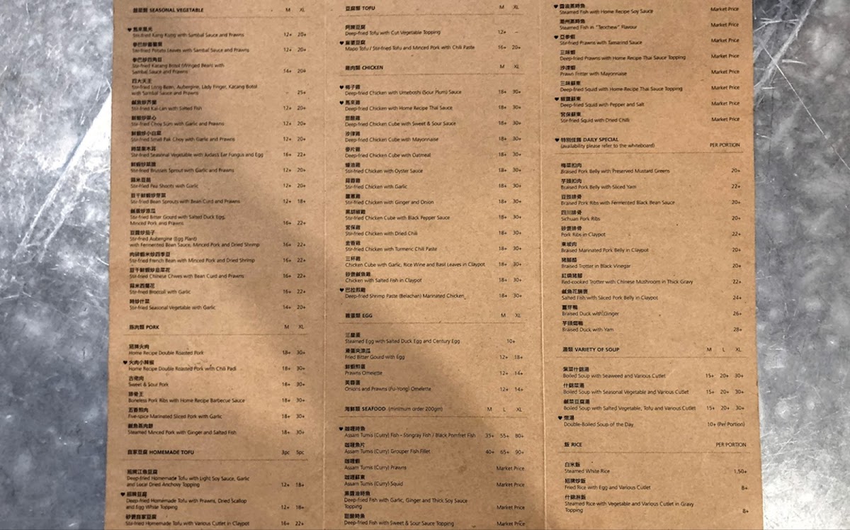 Teksen Express Restaurant Photo Menu 8