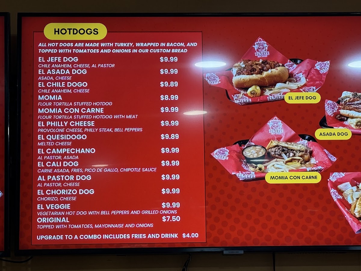 El Jefe’s Mexican street food Photo Menu 4