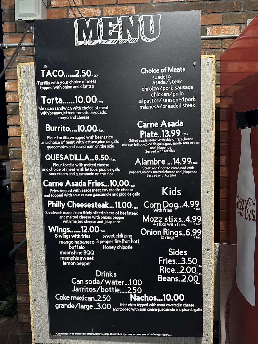 J&C Food Truck Photo Menu 1