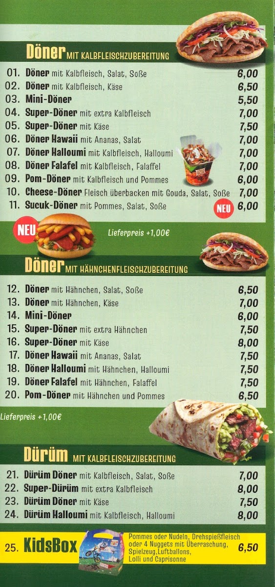 BABA JAKOB - Dein neuer Lieblingsdöner Photo Menu 3