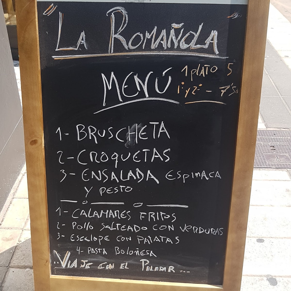 La Romañola Photo Menu 4