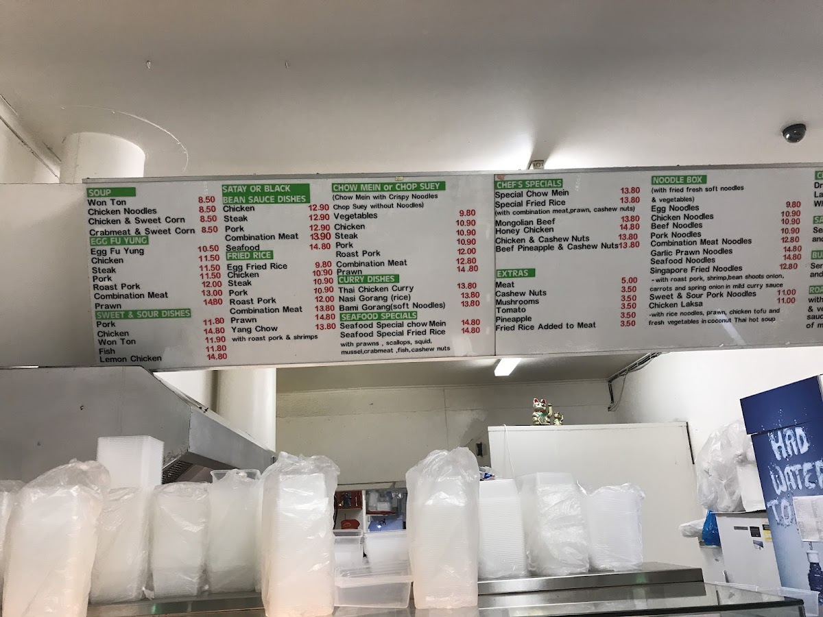 Bamboo Garden Takeaway Photo Menu 10