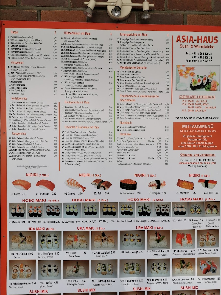 Asia-Haus Sushi & Warmküche Photo Menu 6