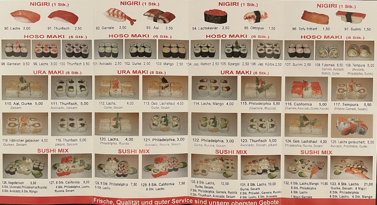 Asia-Haus Sushi & Warmküche Photo Menu 9