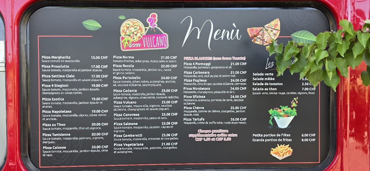 Pizza Vulcano Photo Menu 1