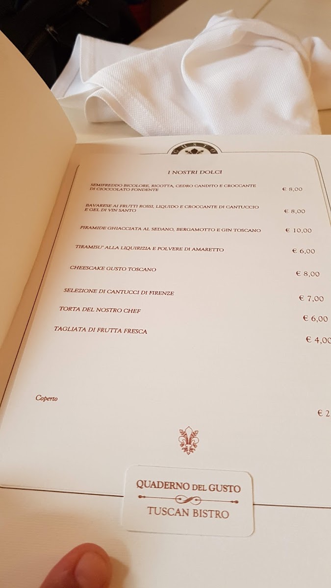 Con Gusto Photo Menu 3