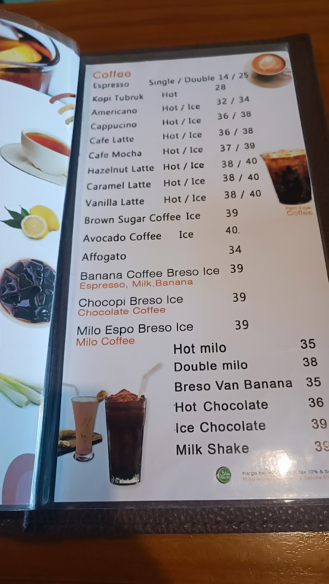 Breso Resto & Coffee - Green Pramuka Square Photo Menu 4