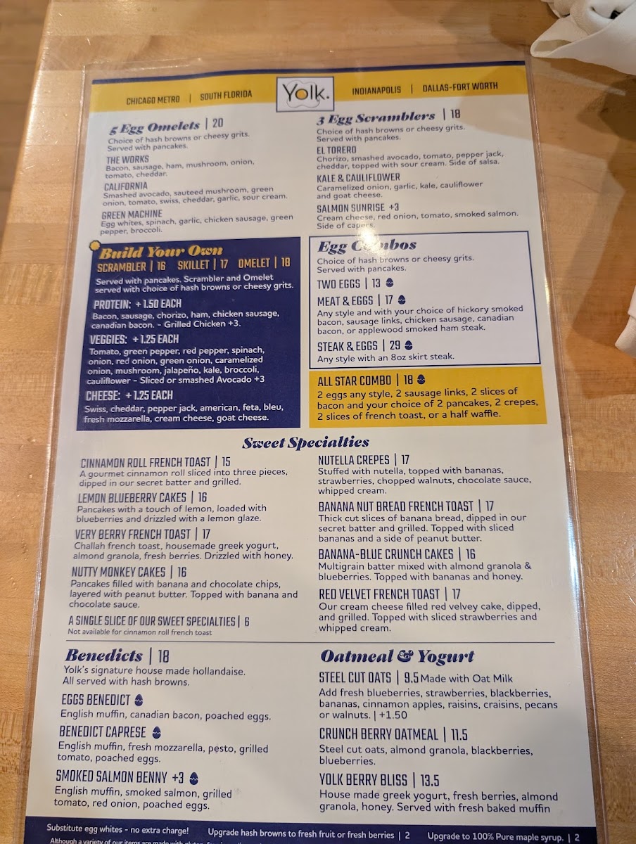 Yolk - City Way Photo Menu 8