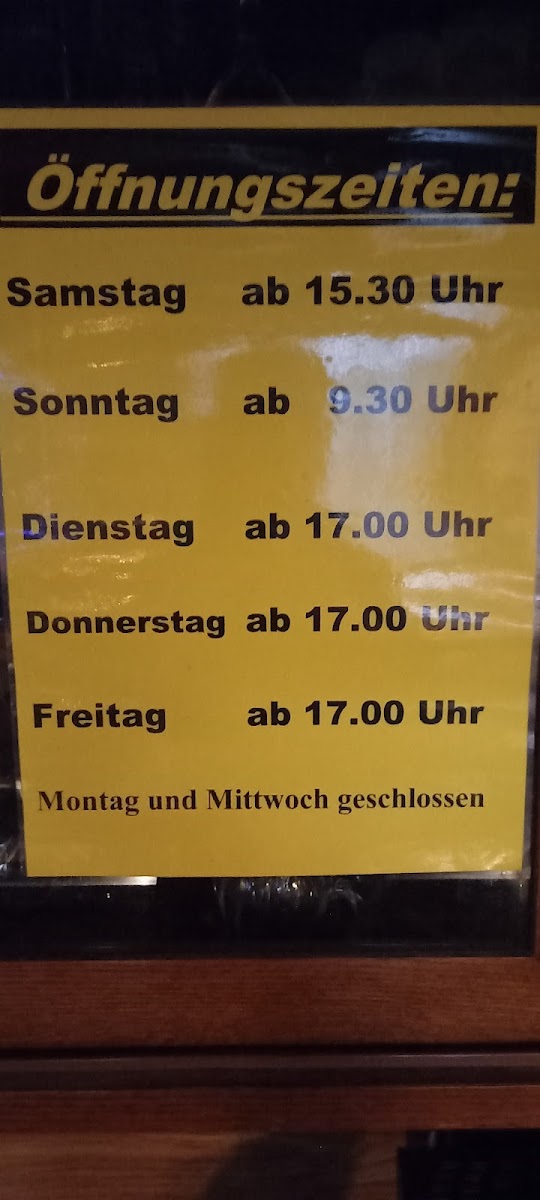 Gaststätte Berghof Photo Menu 1