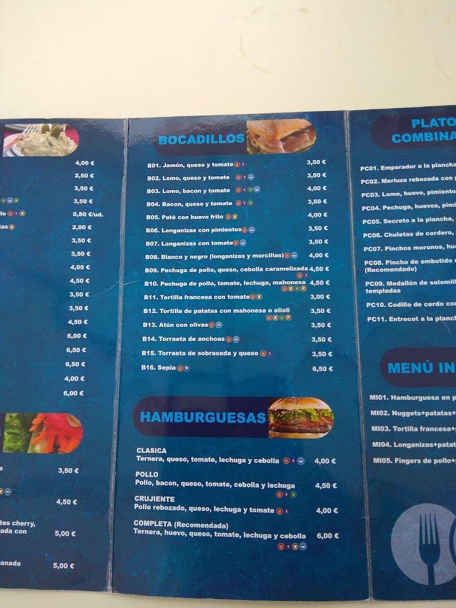 Bar cafetería chiqui Photo Menu 1