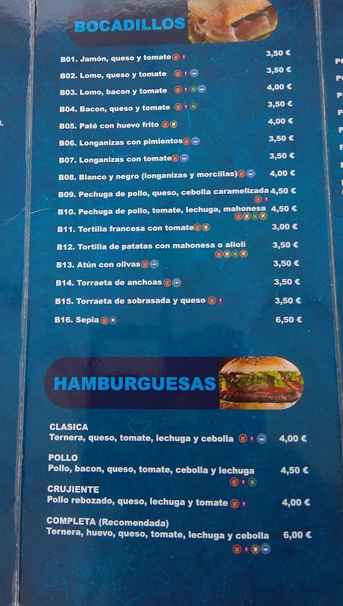 Bar cafetería chiqui Photo Menu 6