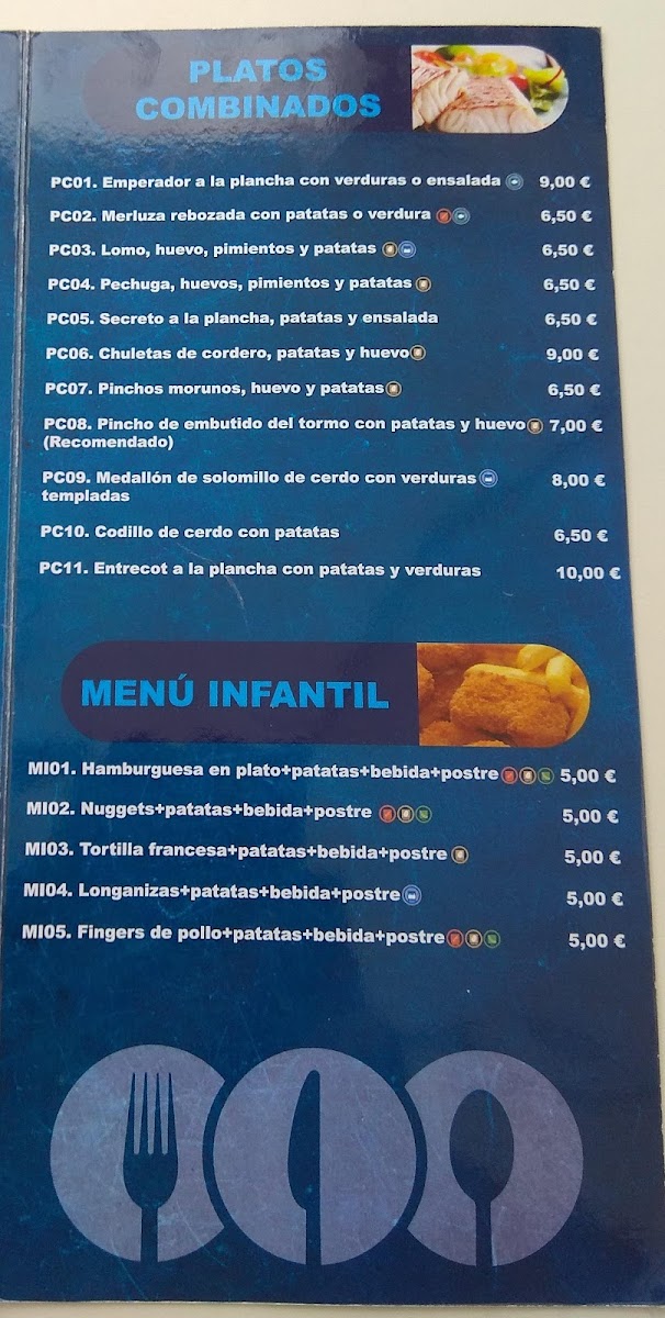 Bar cafetería chiqui Photo Menu 7