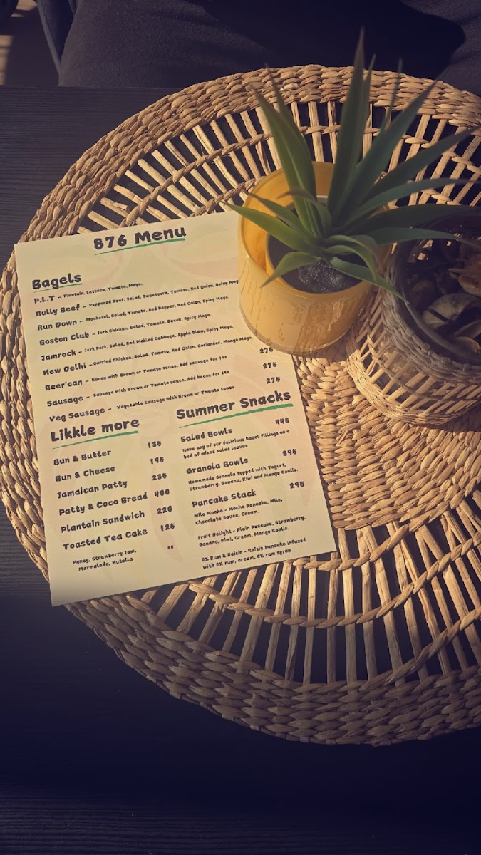 Cafe 876 Photo Menu 4