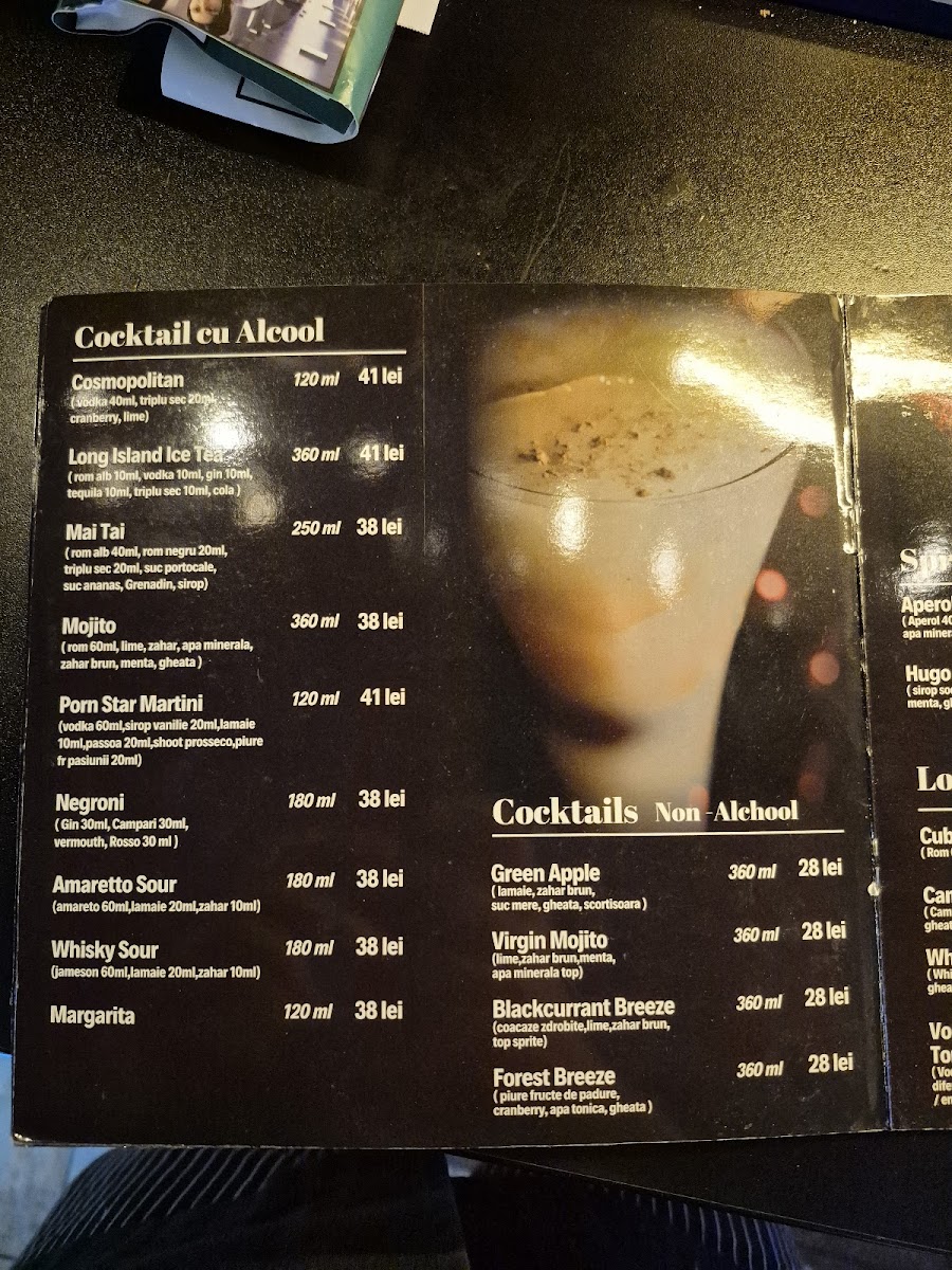 High Heels Cafe Photo Menu 9
