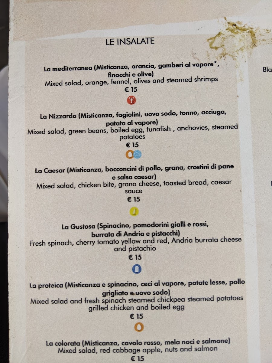 Antico Caffe Santamaria Photo Menu 6