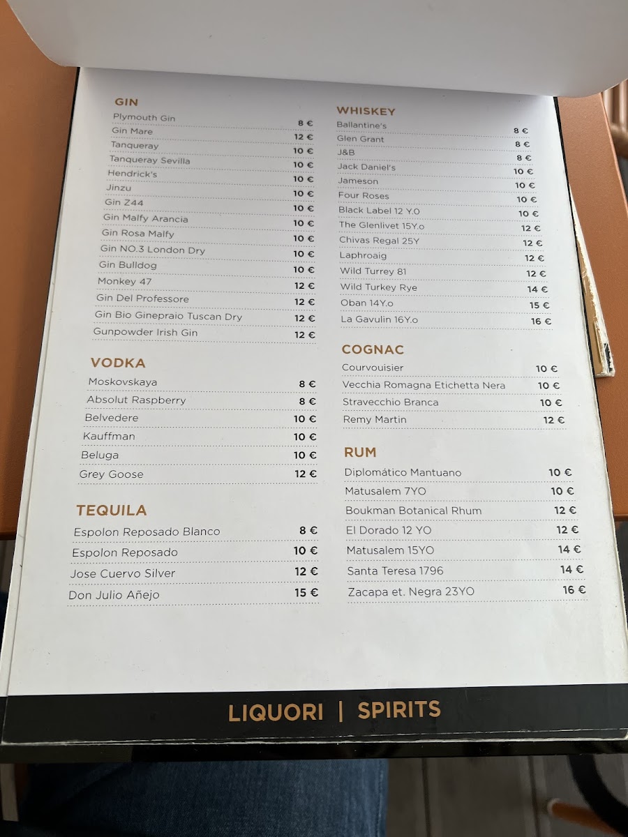Antico Caffe Santamaria Photo Menu 9