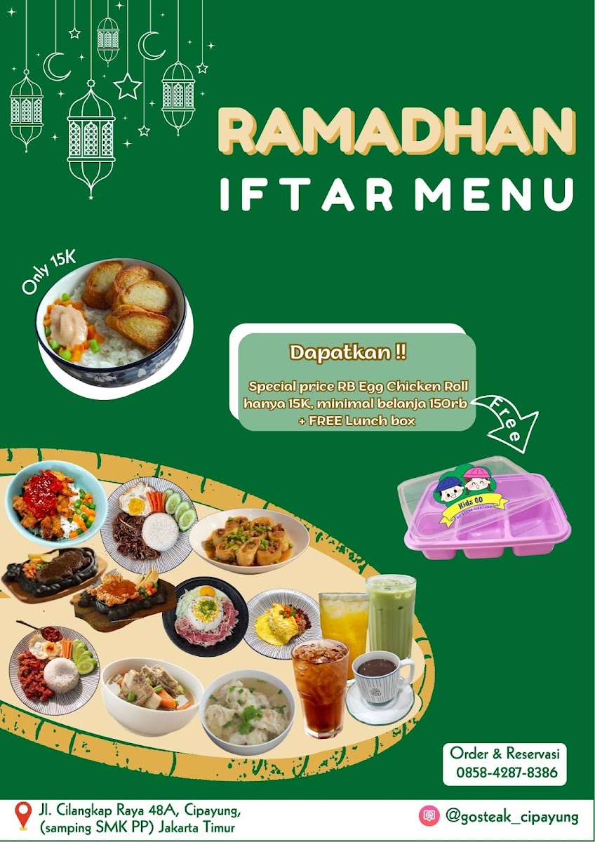 GO Steak Cipayung Photo Menu 1
