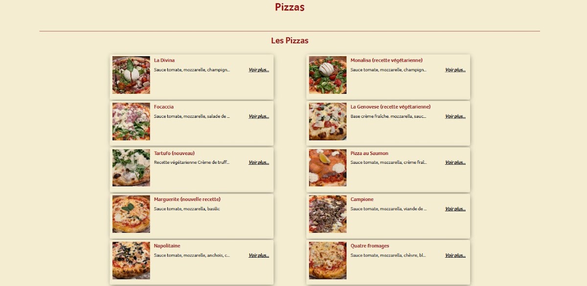 Pizza MiMi Photo Menu 5