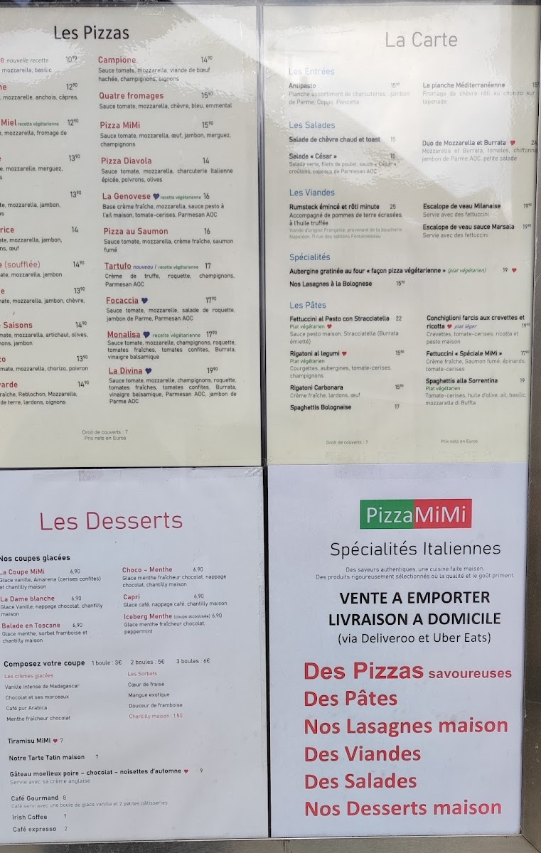 Pizza MiMi Photo Menu 9