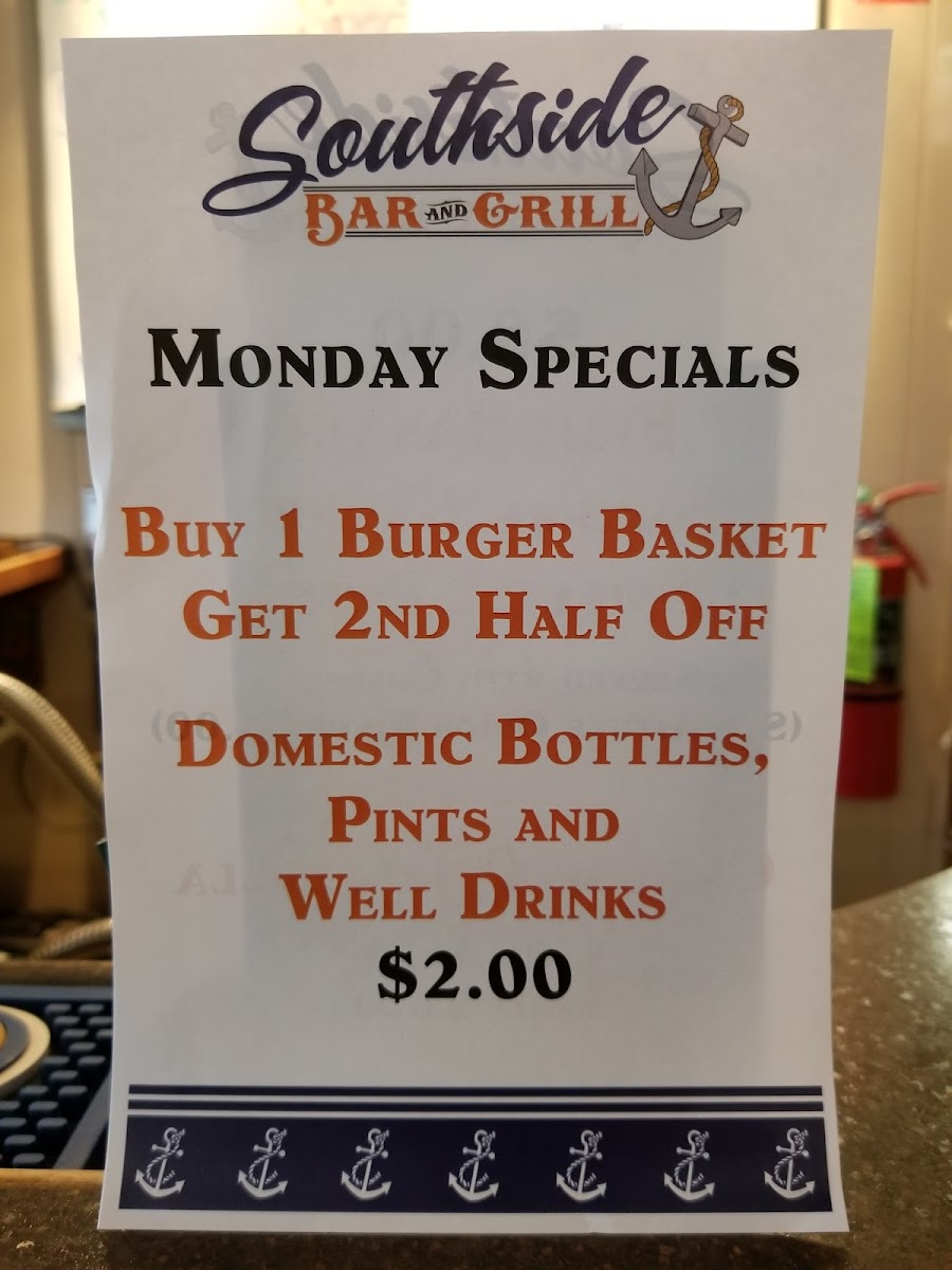 Southside Bar & Grill Photo Menu 10