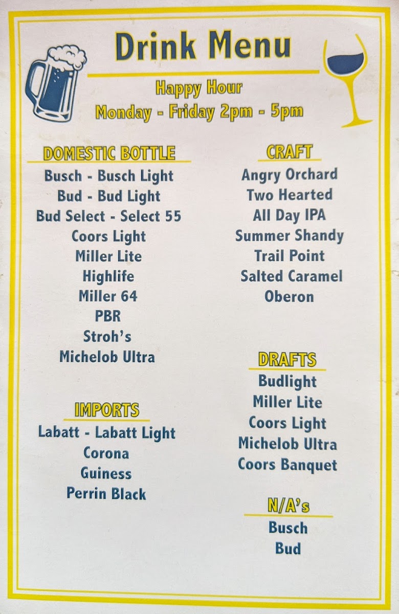 Southside Bar & Grill Photo Menu 8