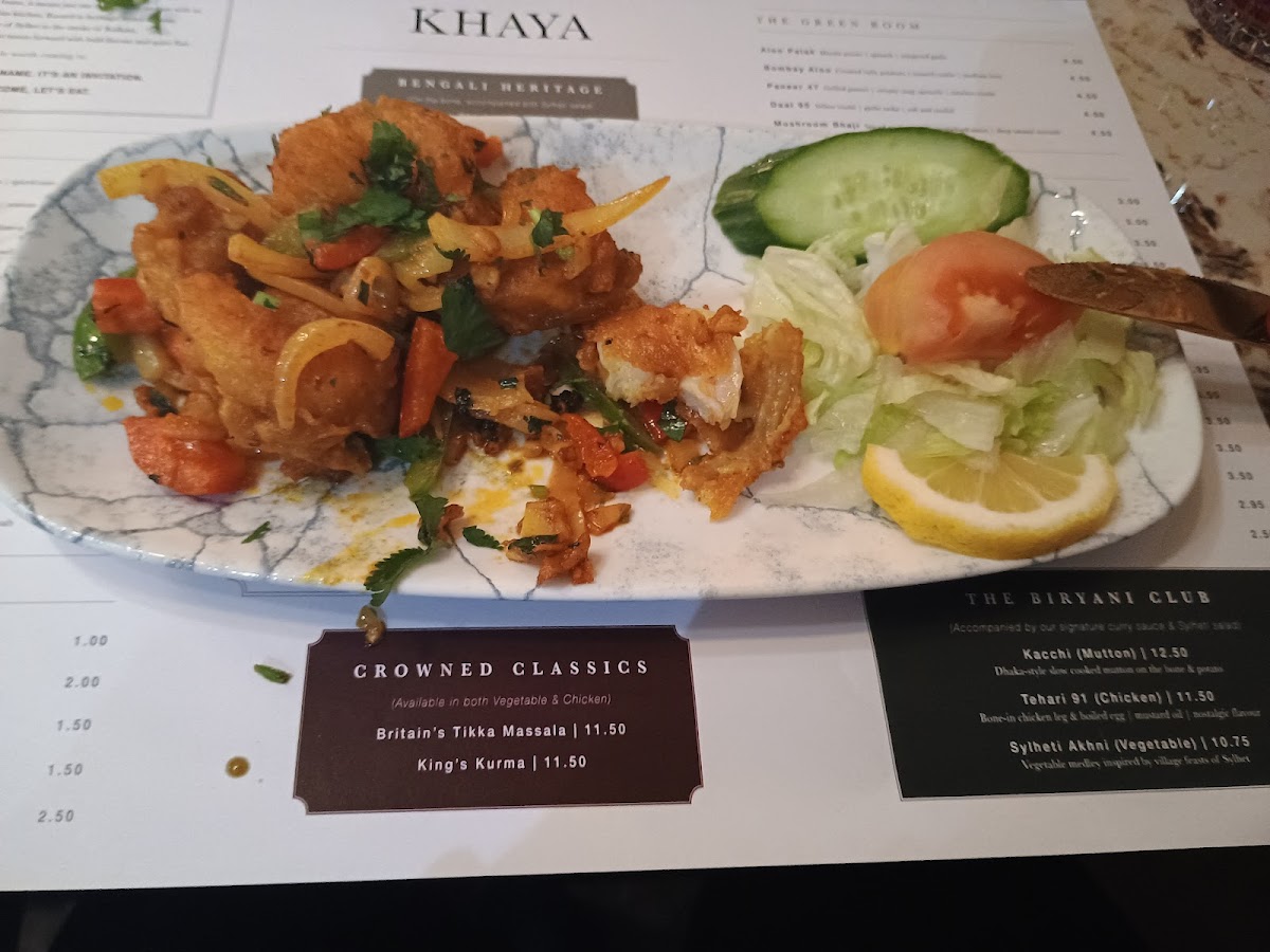 Khaya Indian Restaurant and Takeaway Photo Menu 3