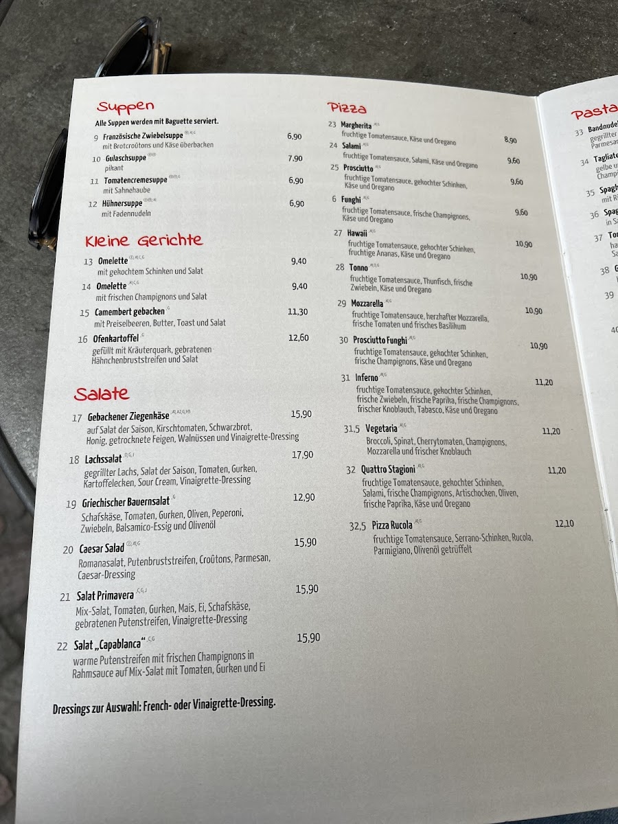 Brasserie Capablanca Photo Menu 2