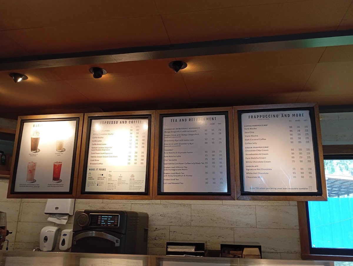 Starbucks Camp John Hay Photo Menu 3