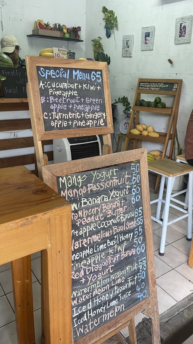 Kwankhao Juice & Smoothie Chiang Mai Photo Menu 6