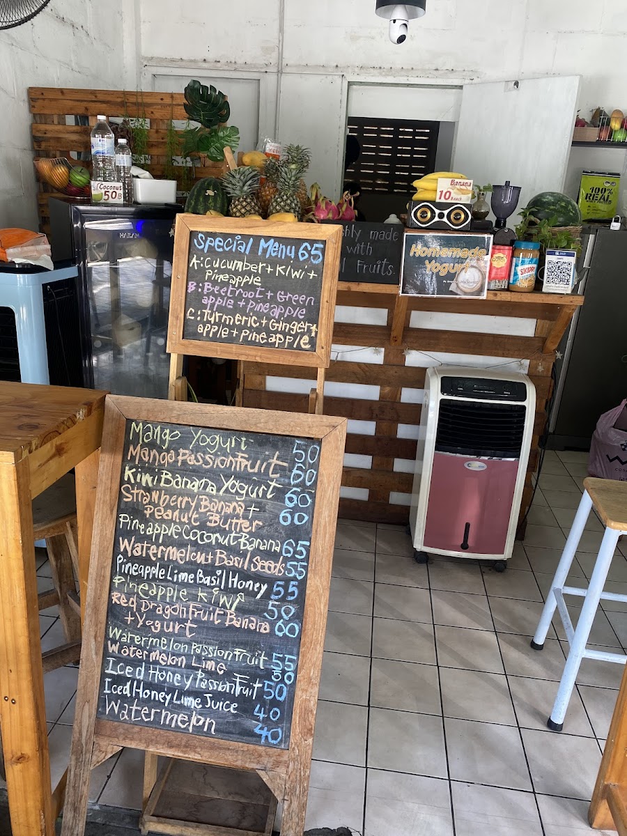 Kwankhao Juice & Smoothie Chiang Mai Photo Menu 9