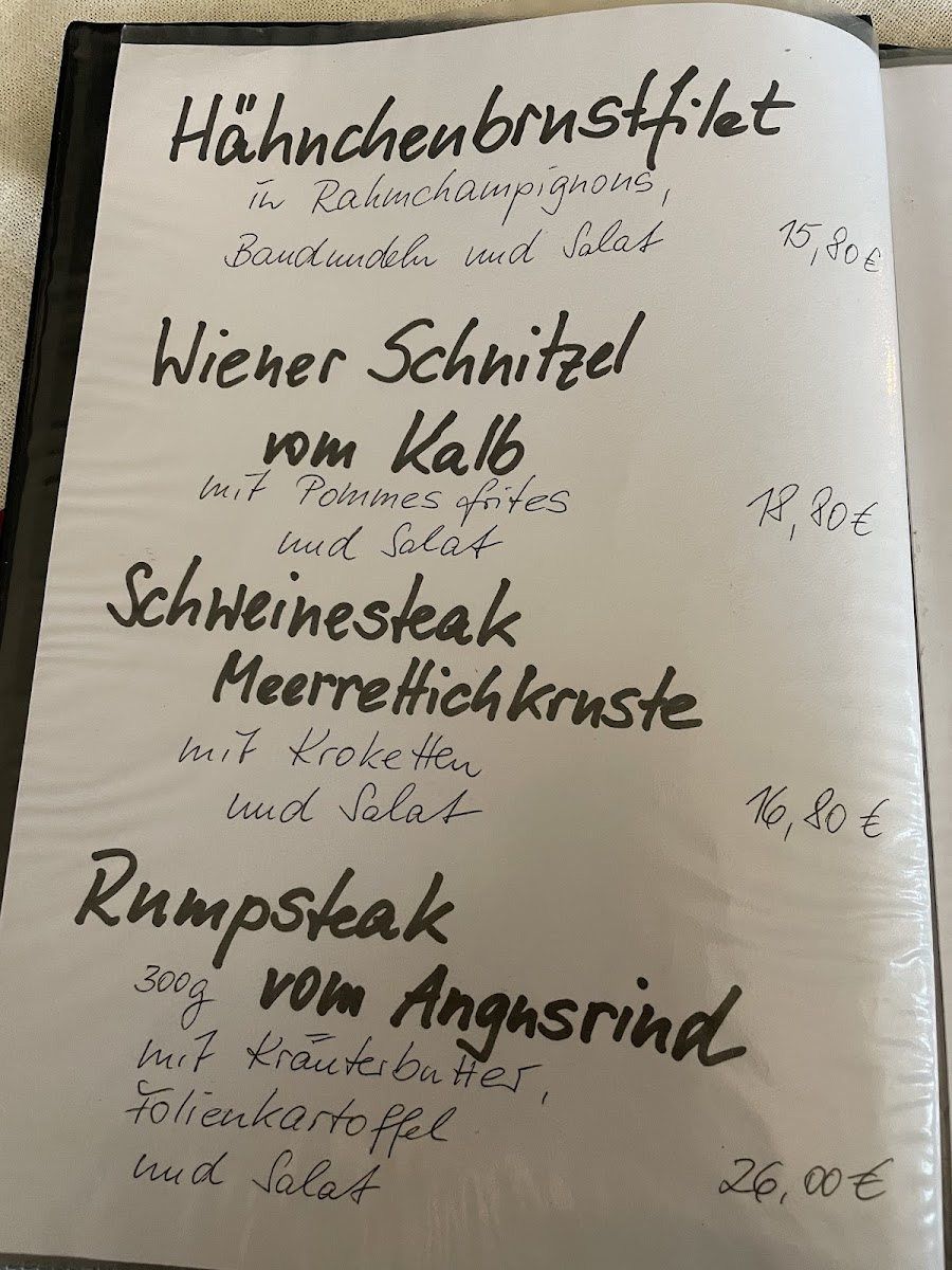 Hotel Gudd - Restaurant & Kegelbahn Photo Menu 3