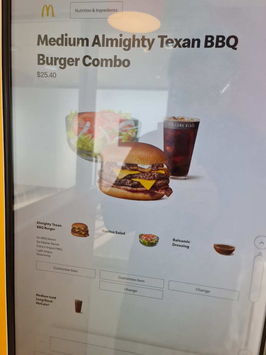 McDonald's Lunn Ave Photo Menu 1