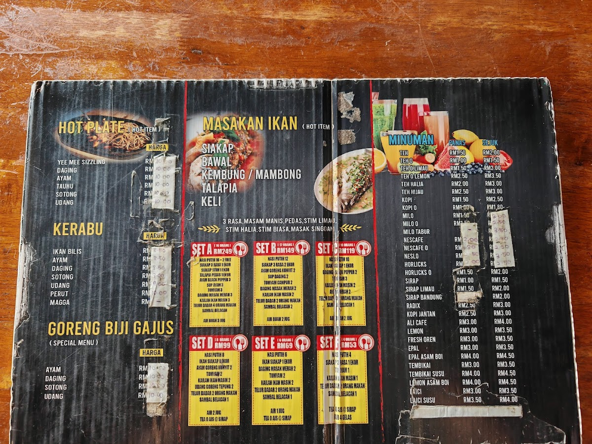 Restoran Mr Tomyam Seafood Photo Menu 2