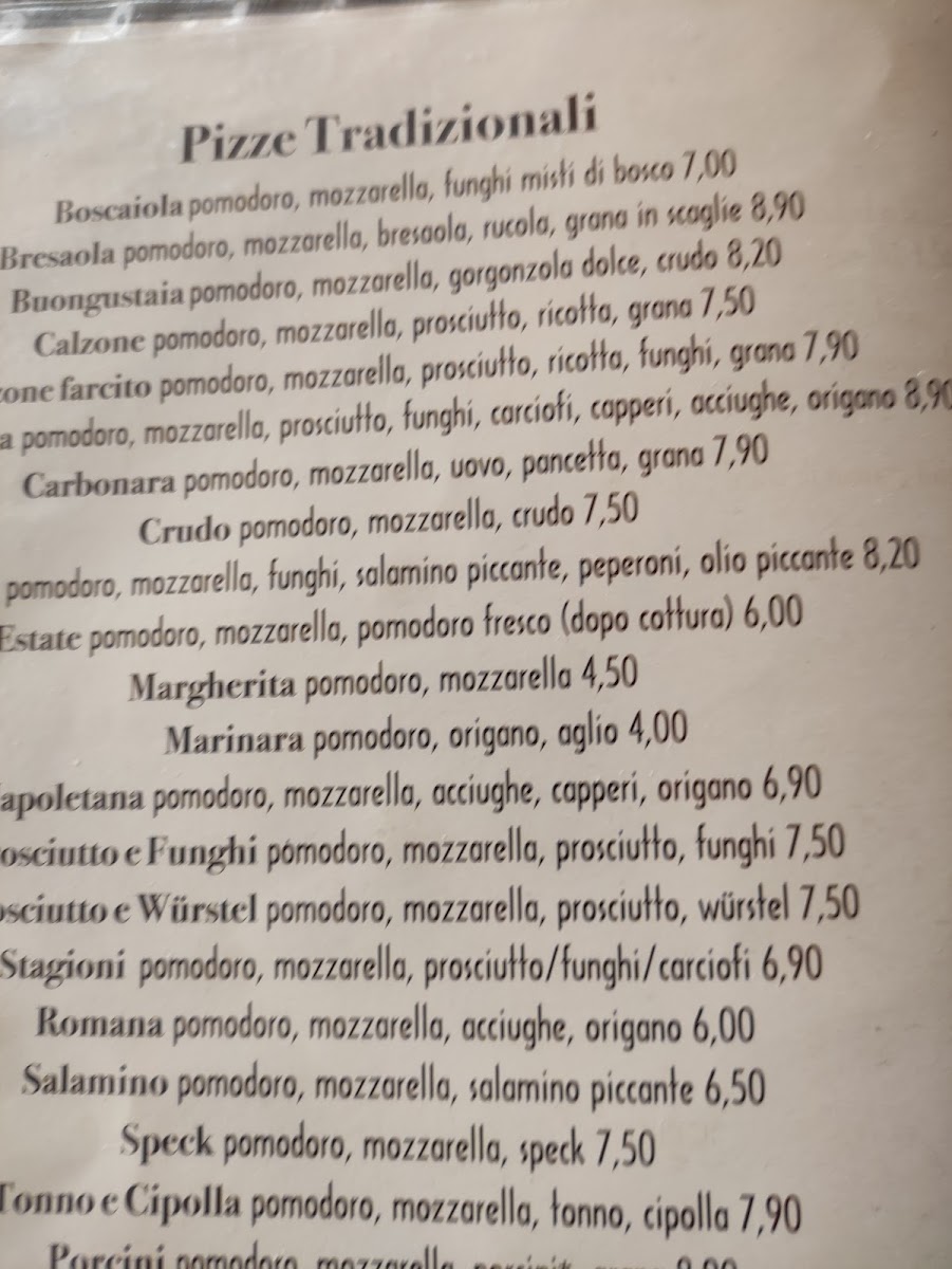 Ristorante Pizzeria da Gian Photo Menu 10