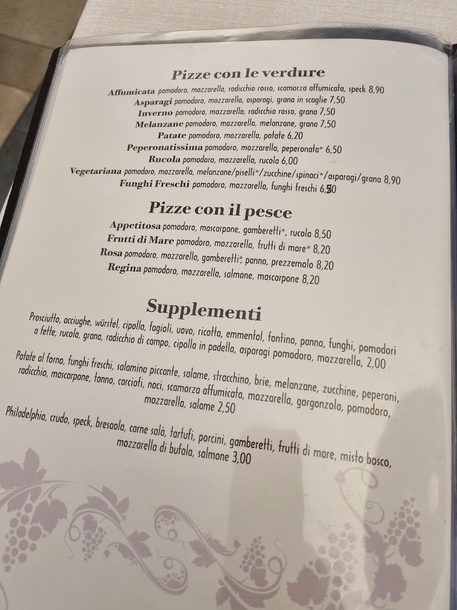 Ristorante Pizzeria da Gian Photo Menu 5