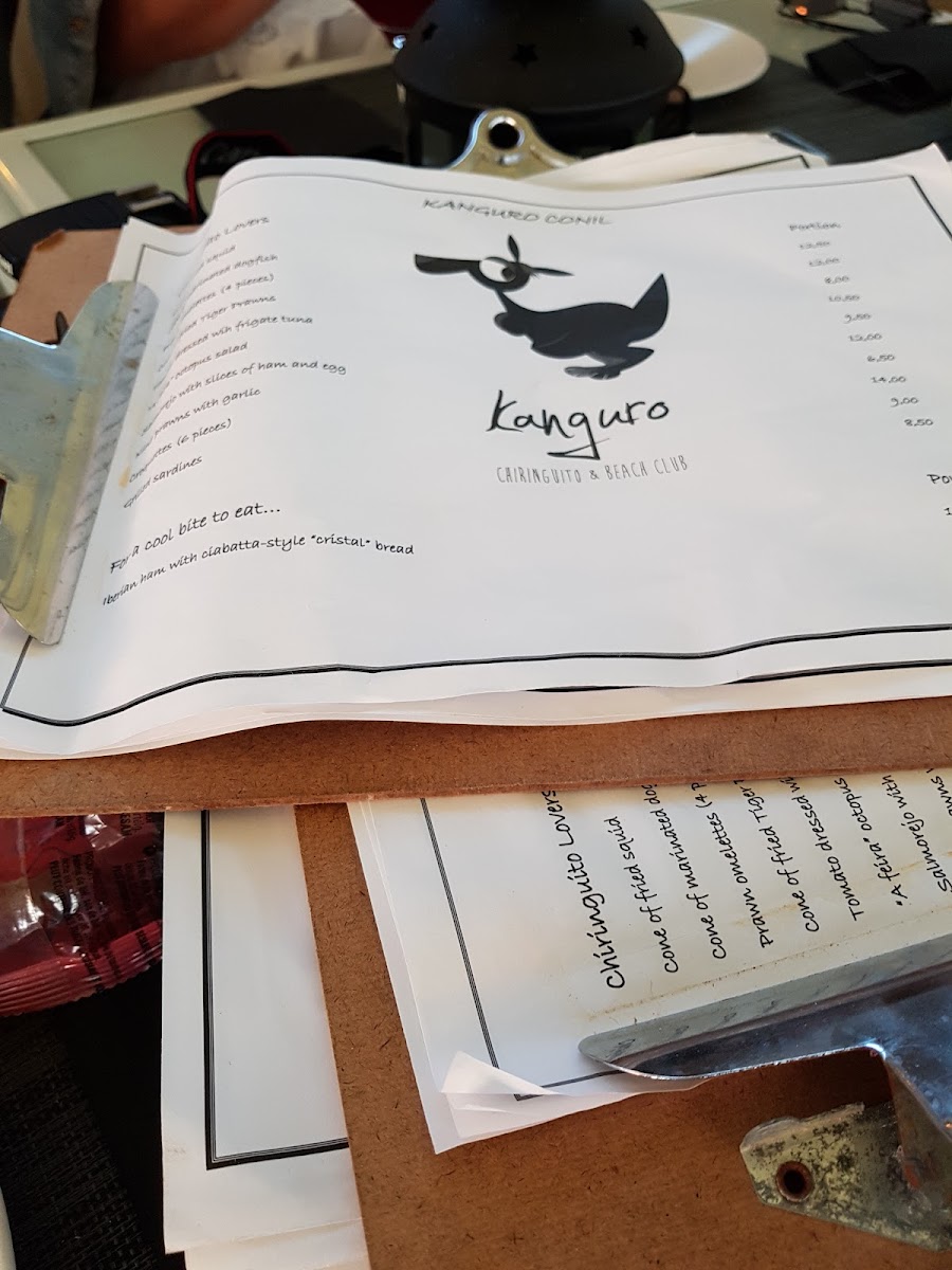 Kanguro Chiringuito Photo Menu 8