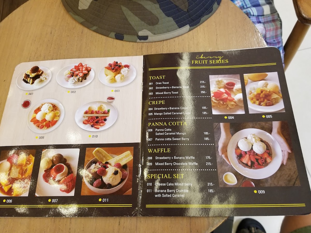 iberry Siam Paragon Photo Menu 2