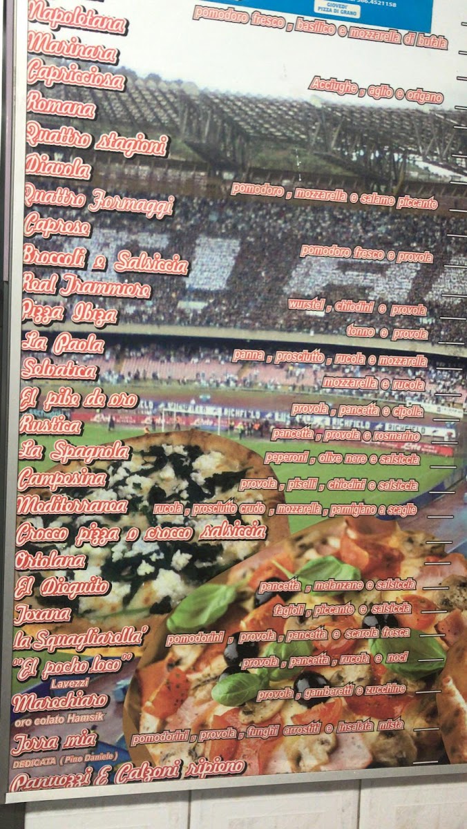 Trammiere Photo Menu 4