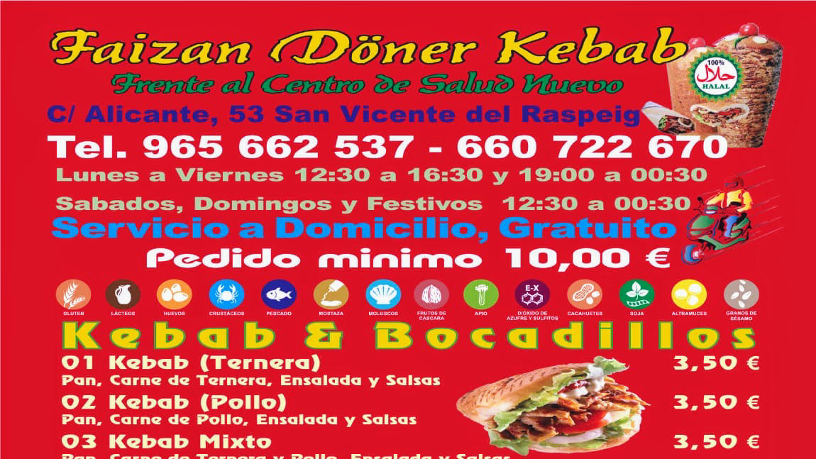 Faizan Doner Kebab Photo Menu 1