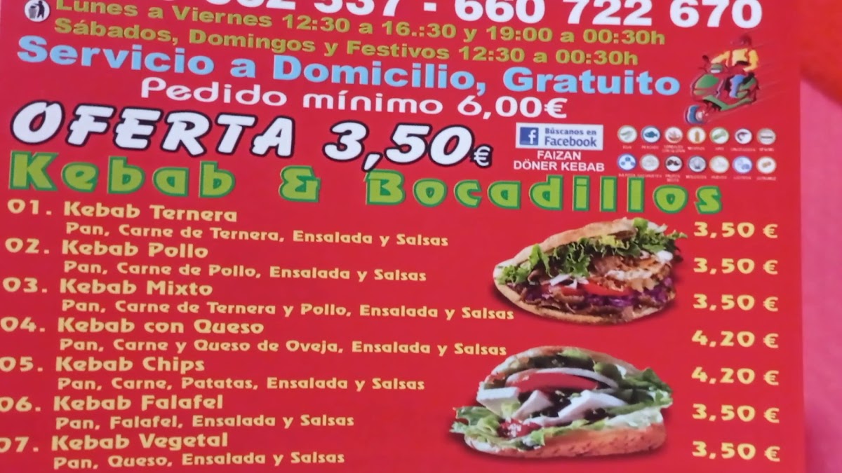 Faizan Doner Kebab Photo Menu 4