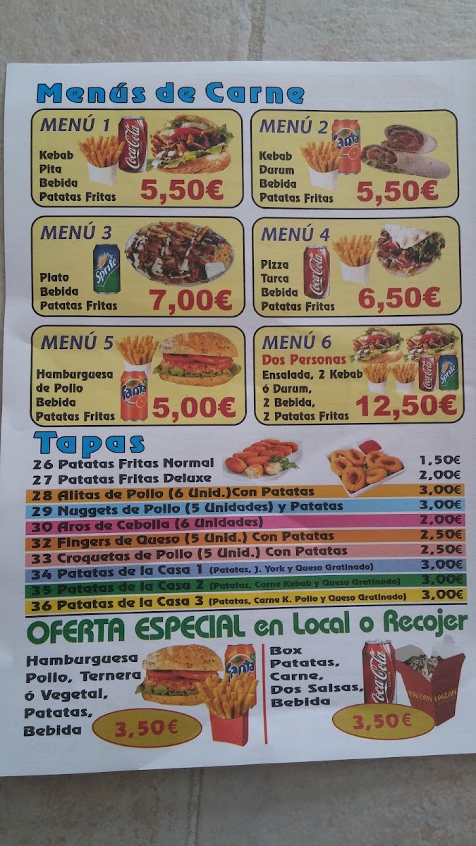 Faizan Doner Kebab Photo Menu 7