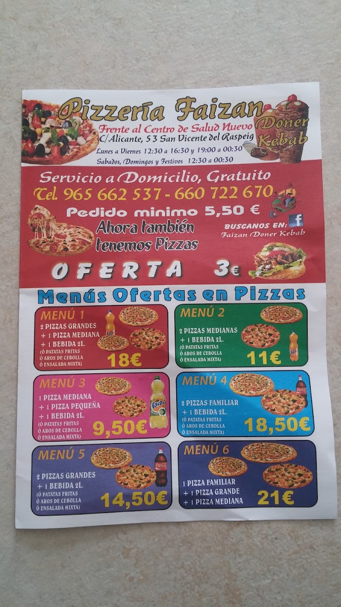 Faizan Doner Kebab Photo Menu 8