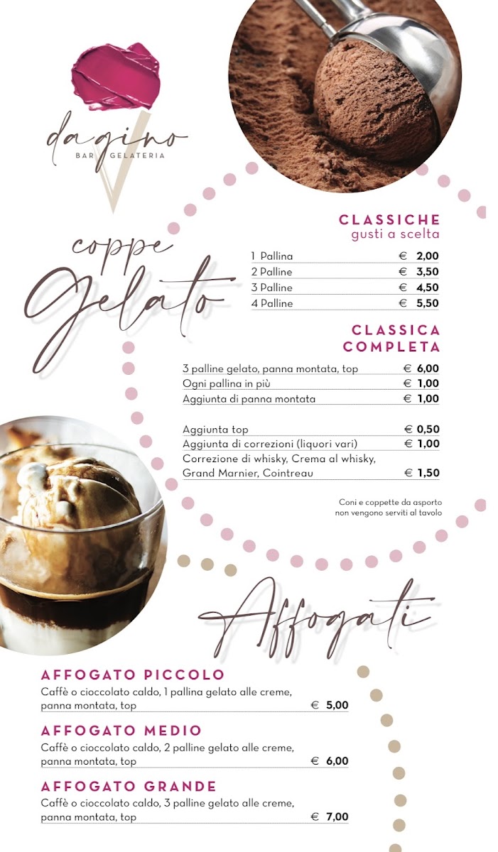 Gelateria Bar Da Gino Photo Menu 3