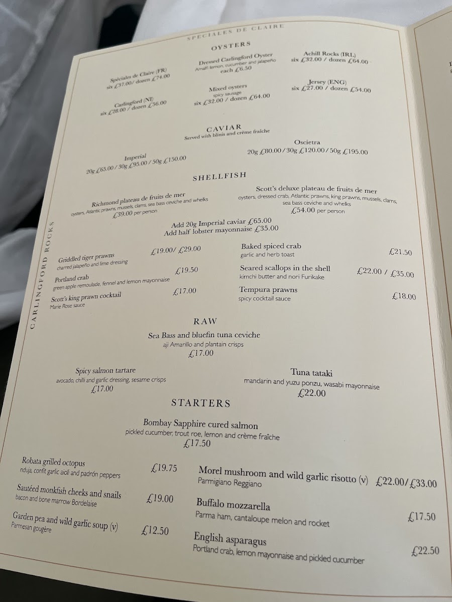 Scotts Richmond Photo Menu 1