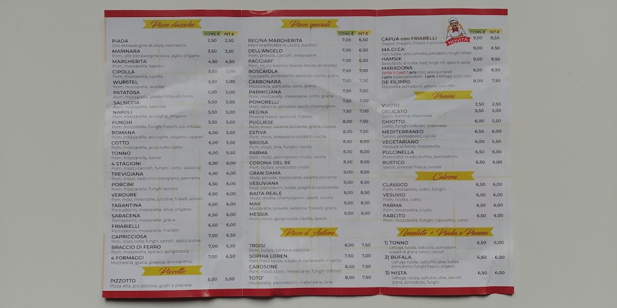 Pizzeria Barbarossa - Ex Passiò Photo Menu 2