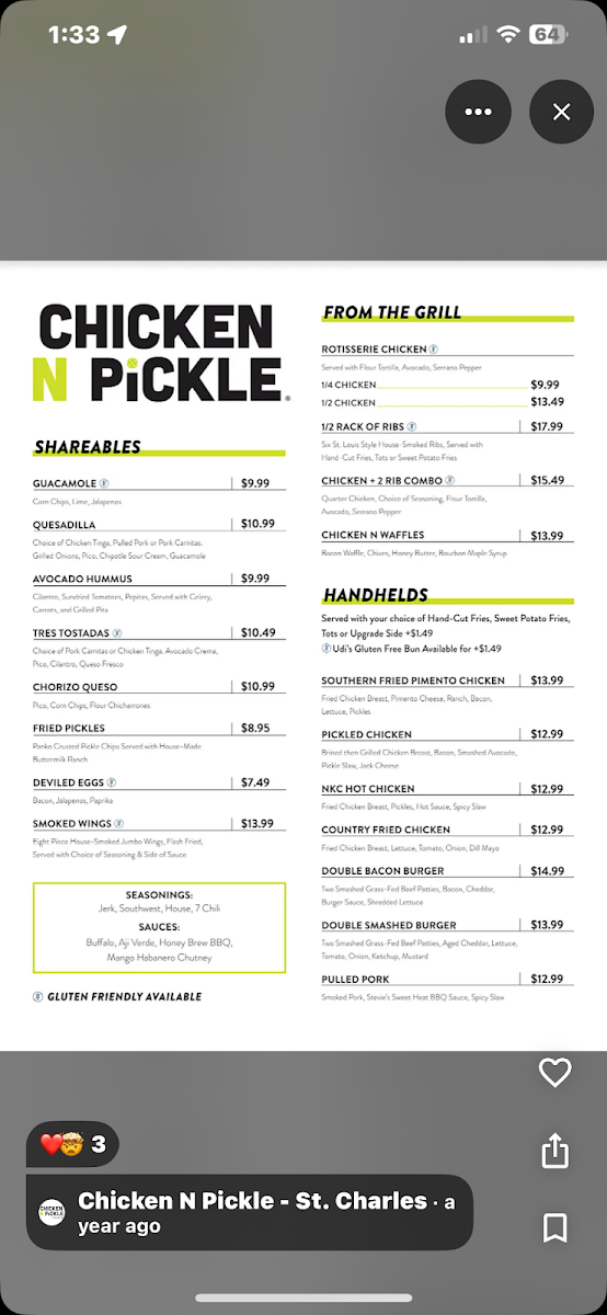 Chicken N Pickle - St. Charles Photo Menu 6